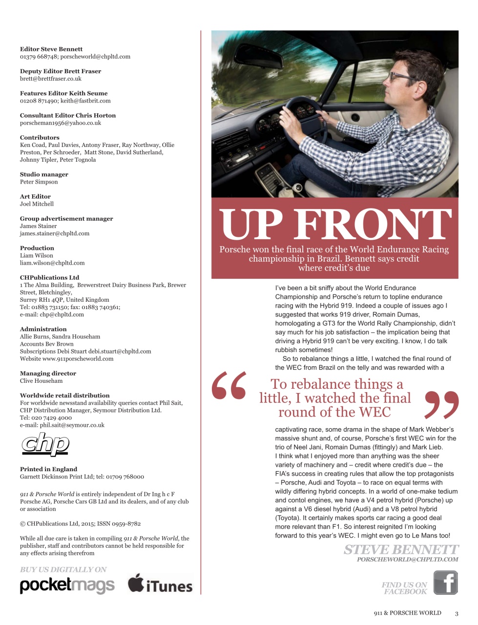 911 & Porsche World Preview Pages