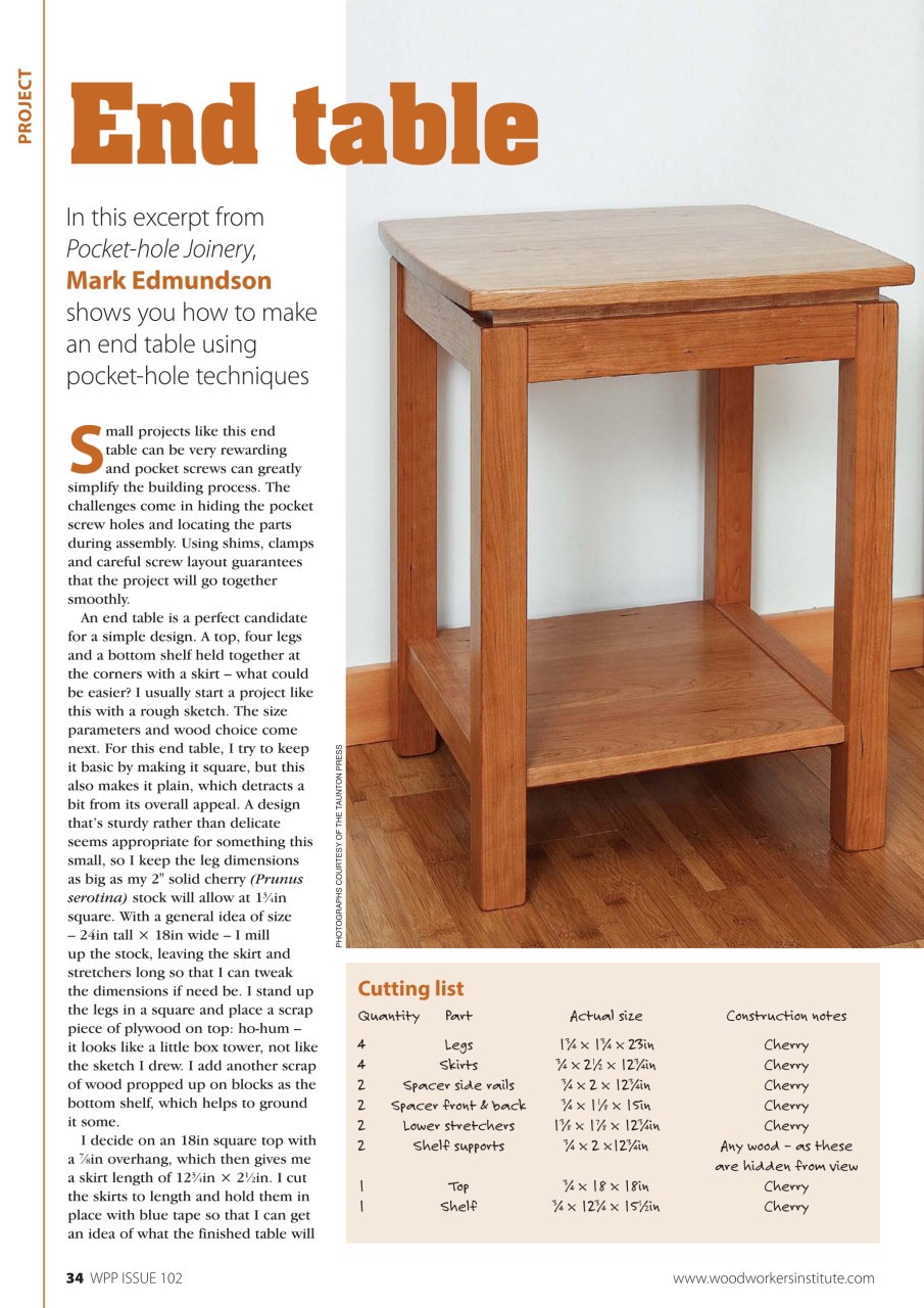 Woodworking Crafts Magazine Preview Pages