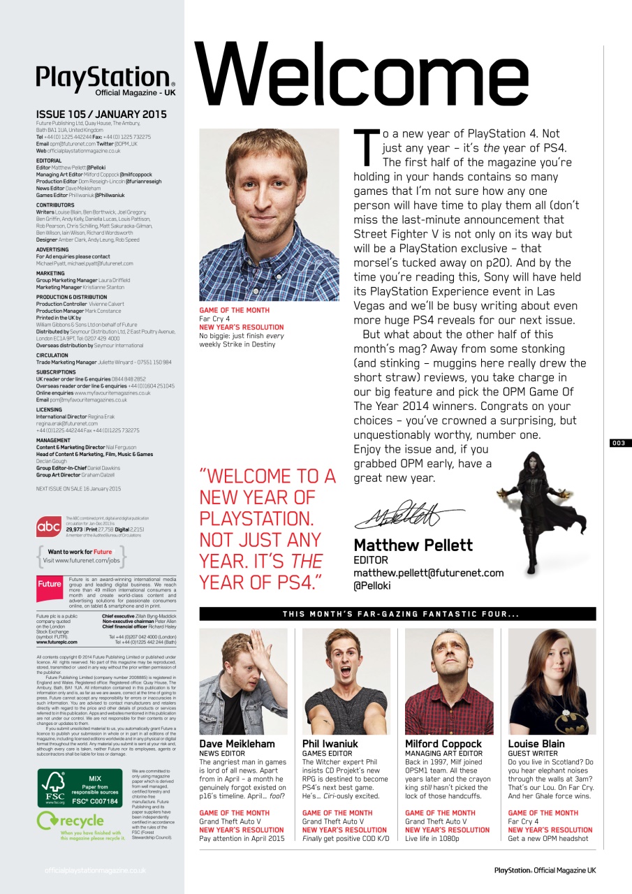 PLAY Magazine Preview Pages
