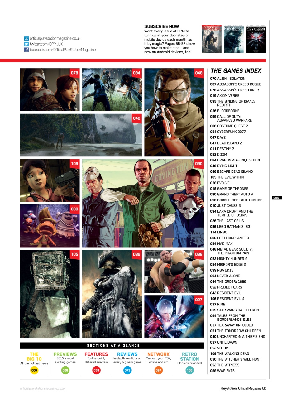 PLAY Magazine Preview Pages