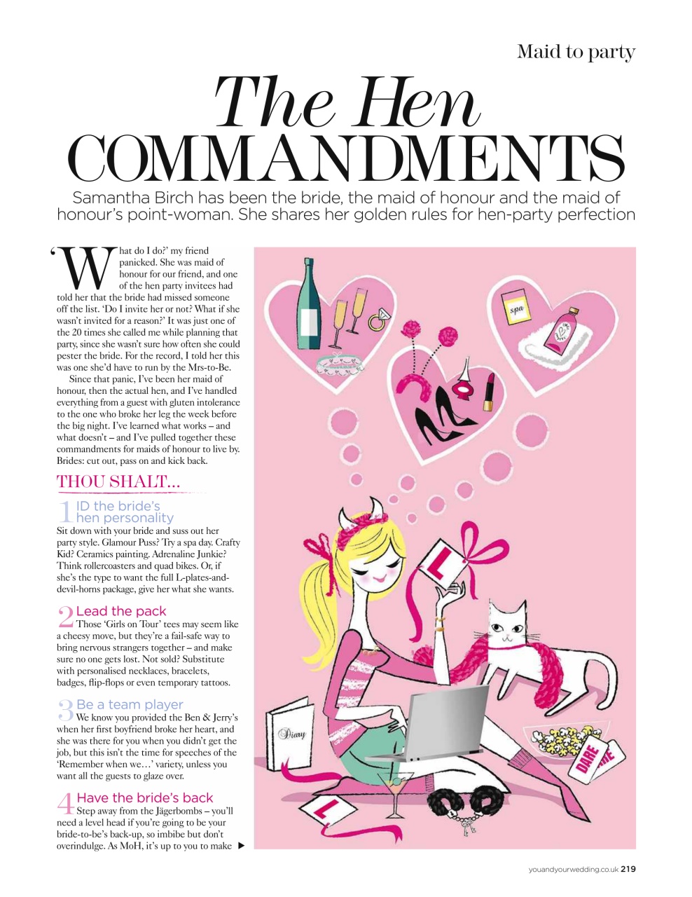 You & Your Wedding Preview Pages
