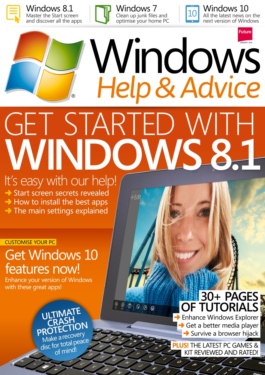 Windows Help & Advice Preview Pages