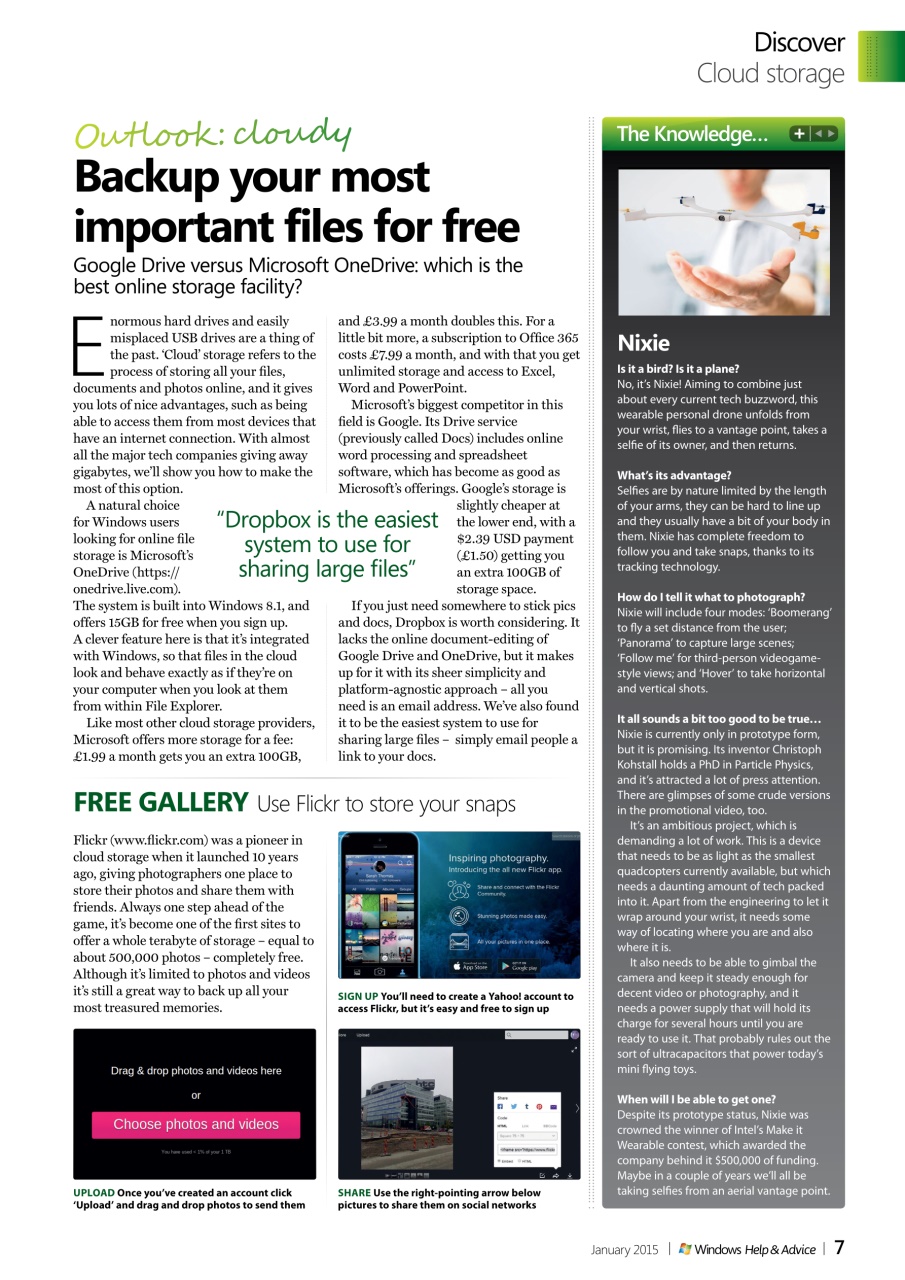 Windows Help & Advice Preview Pages