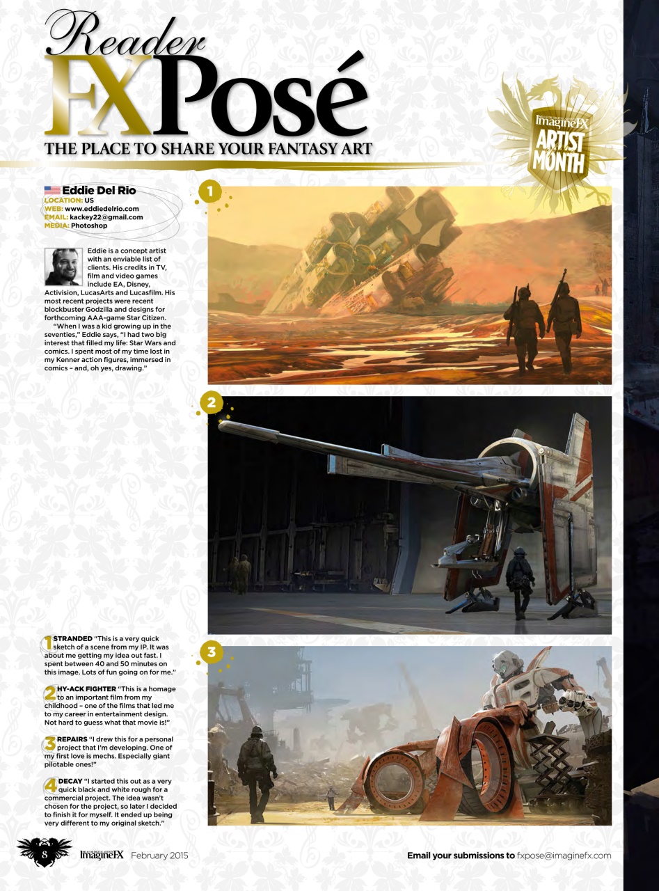 ImagineFX Preview Pages