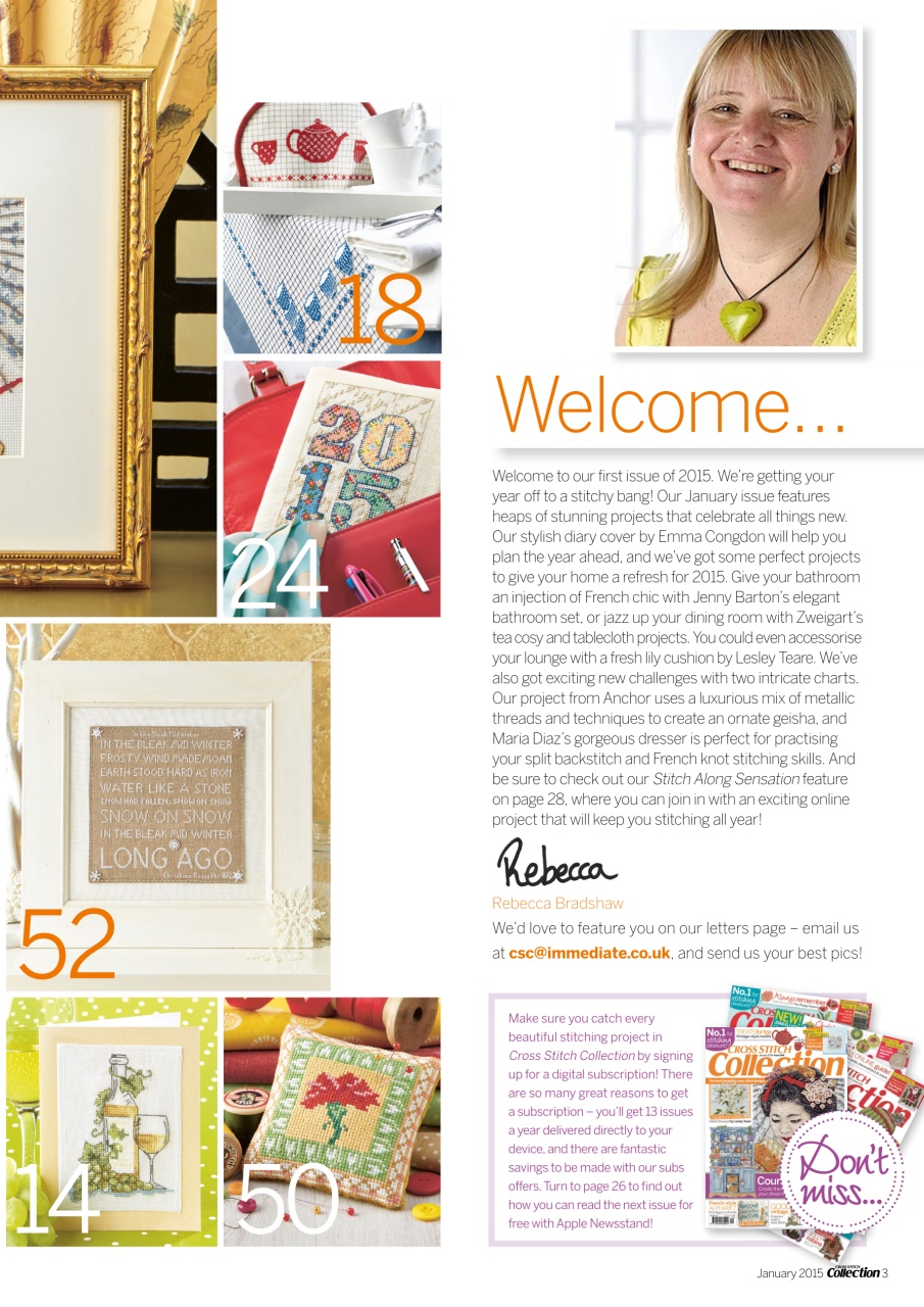 Cross Stitch Collection Preview Pages