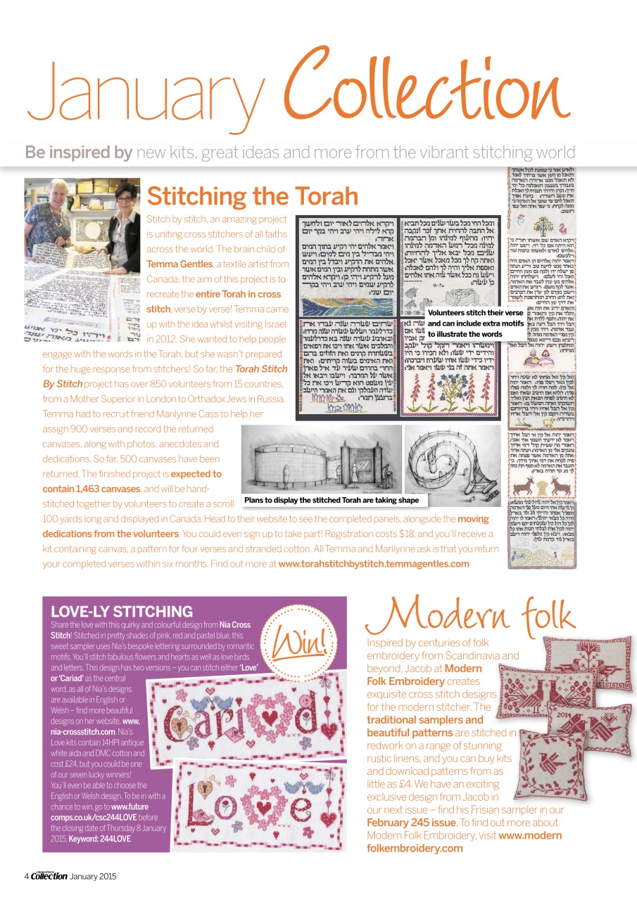 Cross Stitch Collection Preview Pages