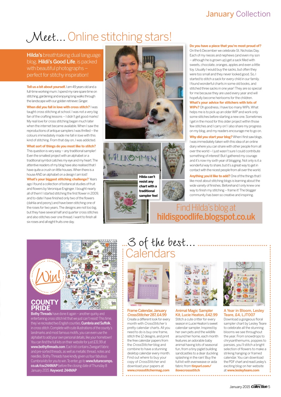 Cross Stitch Collection Preview Pages