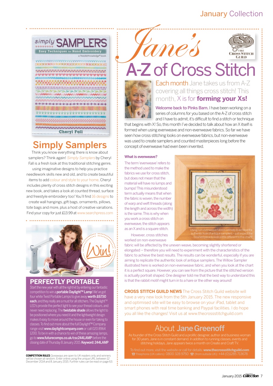 Cross Stitch Collection Preview Pages