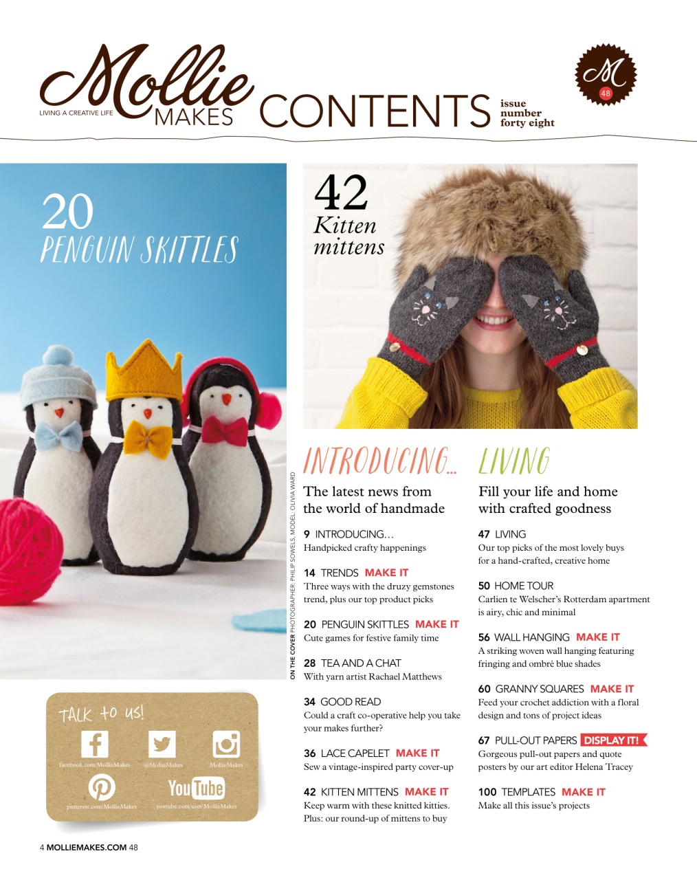 Mollie magazine Preview Pages