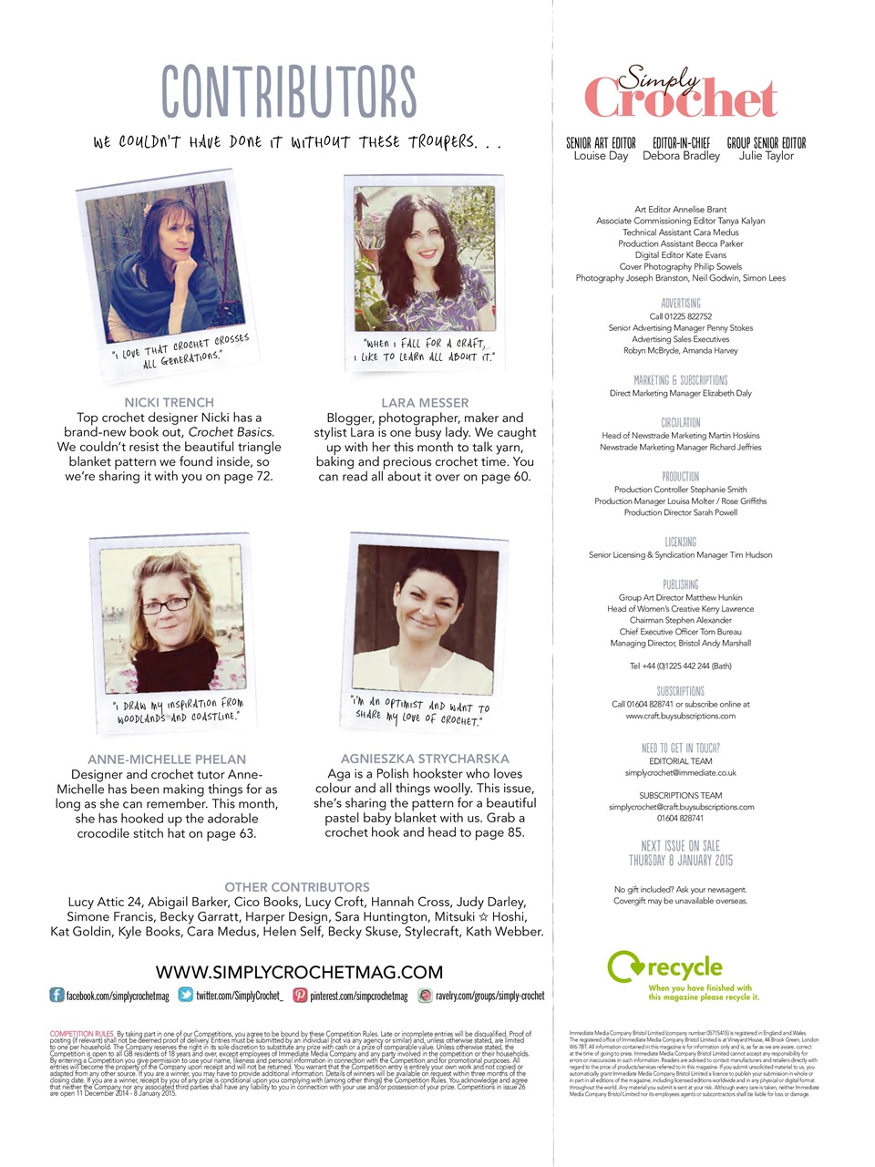 Simply Crochet Preview Pages