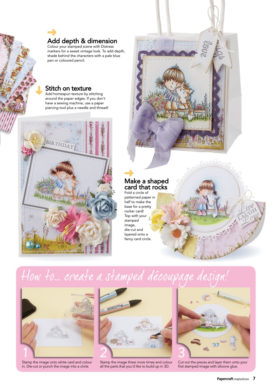 Papercraft Inspirations Preview Pages