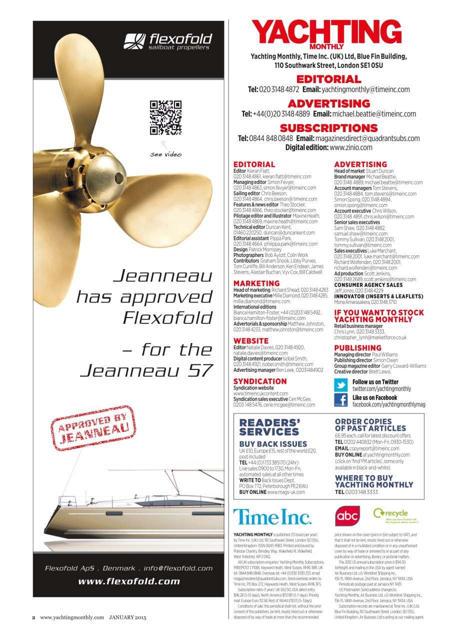 Yachting Monthly Preview Pages