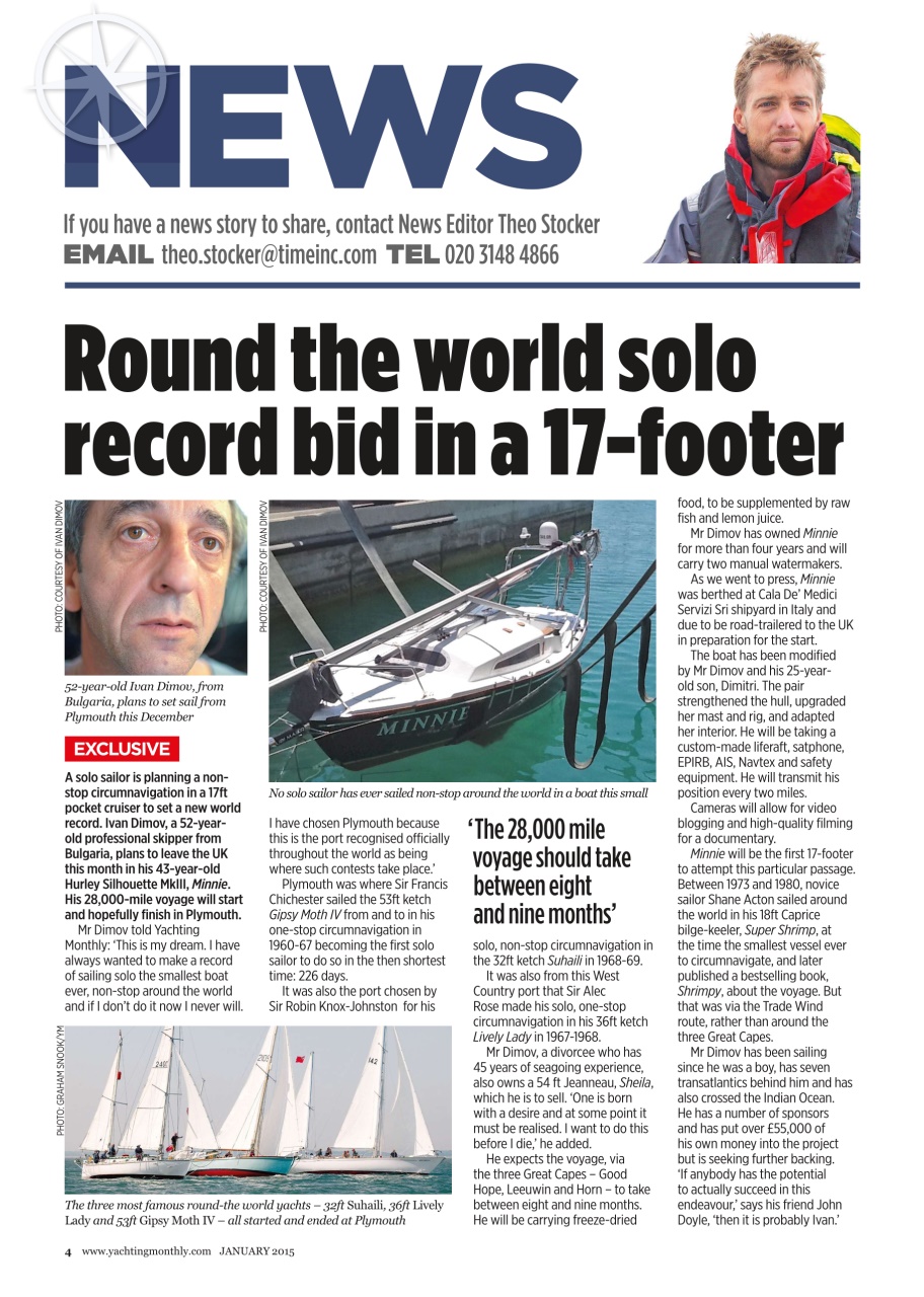 Yachting Monthly Preview Pages