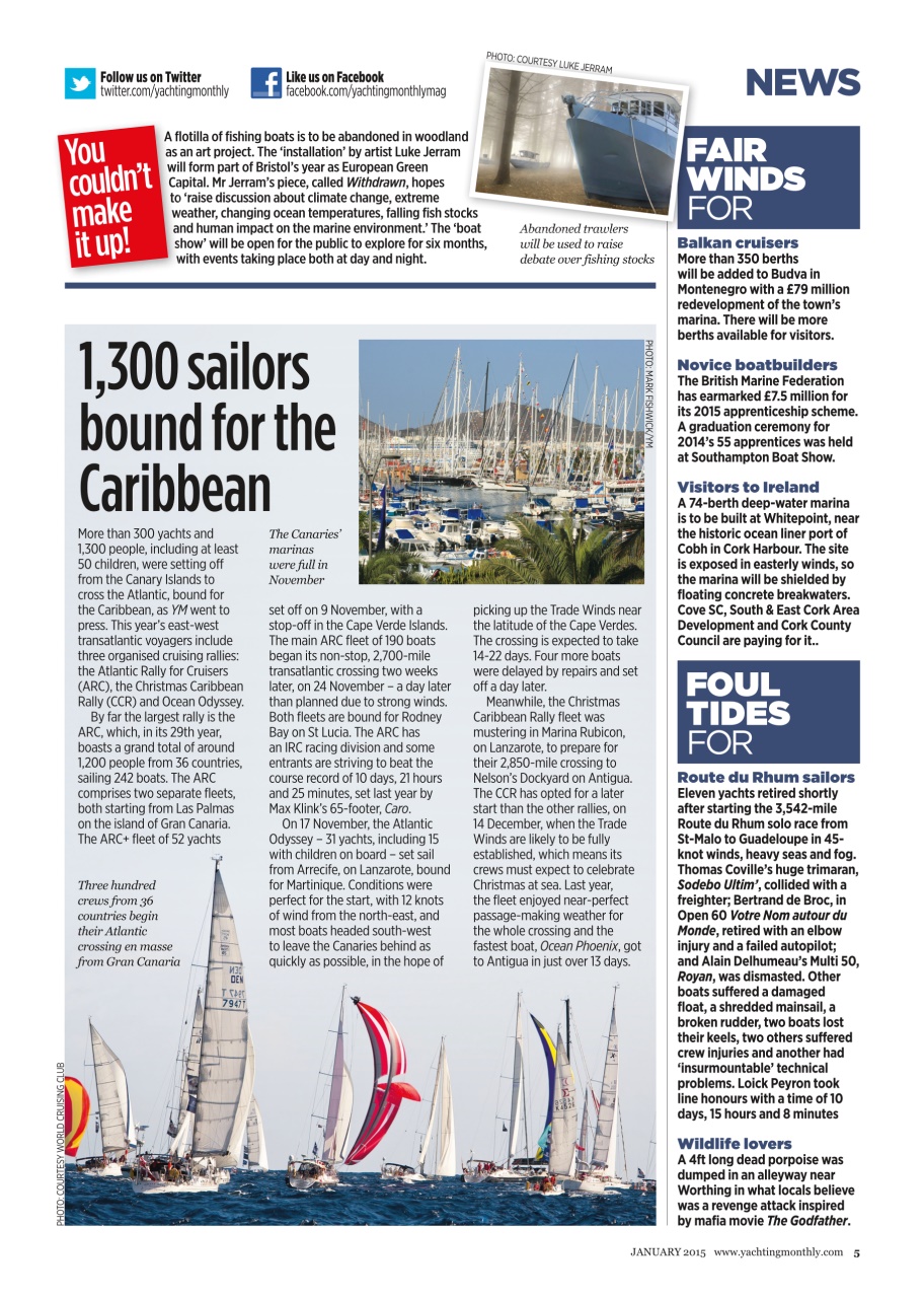 Yachting Monthly Preview Pages