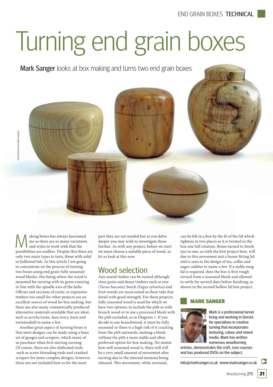 Woodturning Preview Pages
