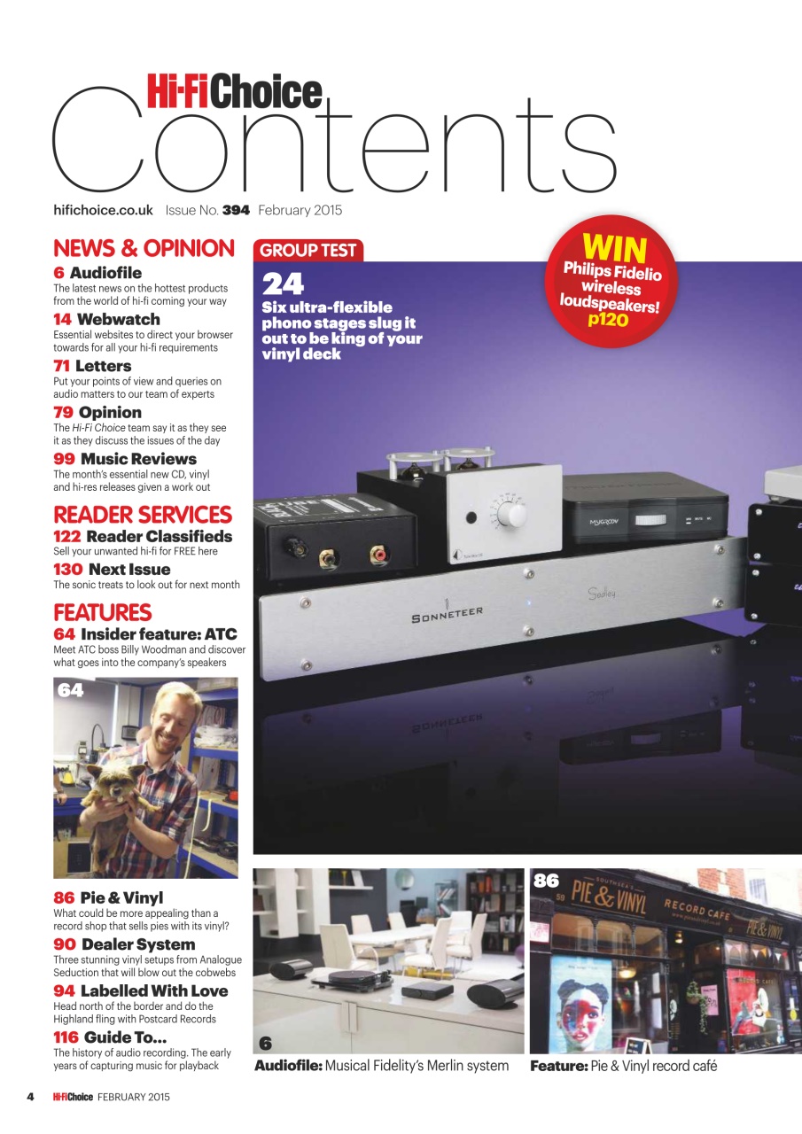 Hi-Fi Choice Preview Pages