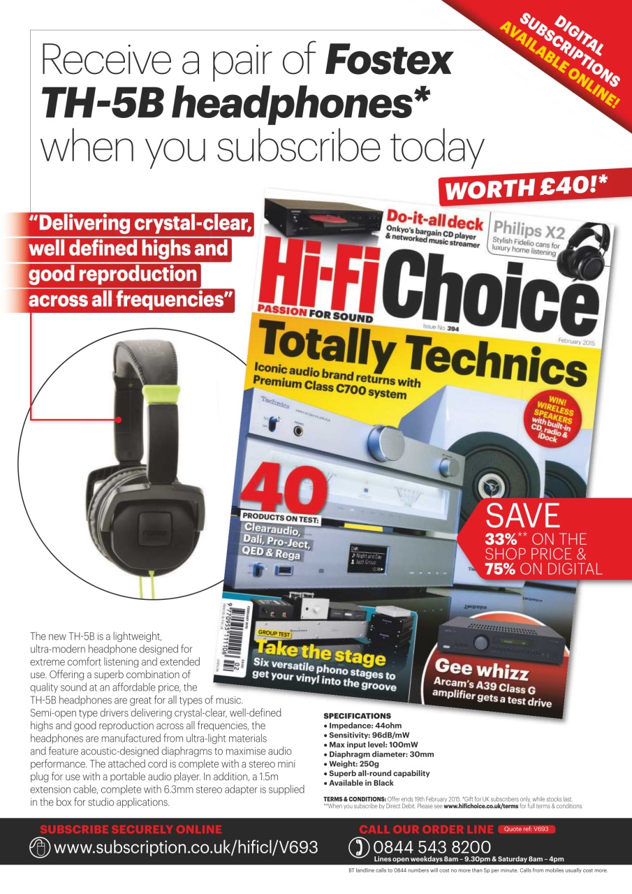 Hi-Fi Choice Preview Pages
