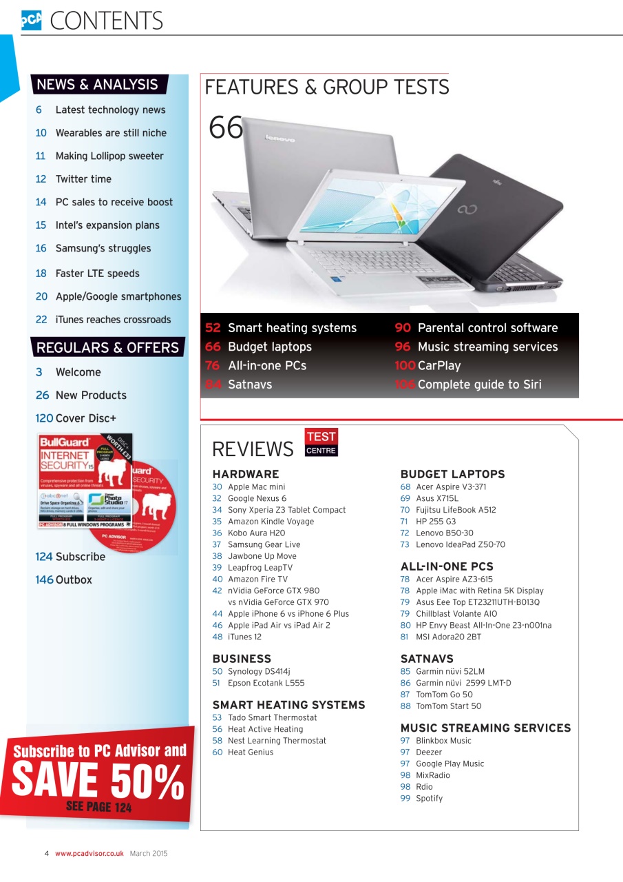 Tech Advisor Preview Pages