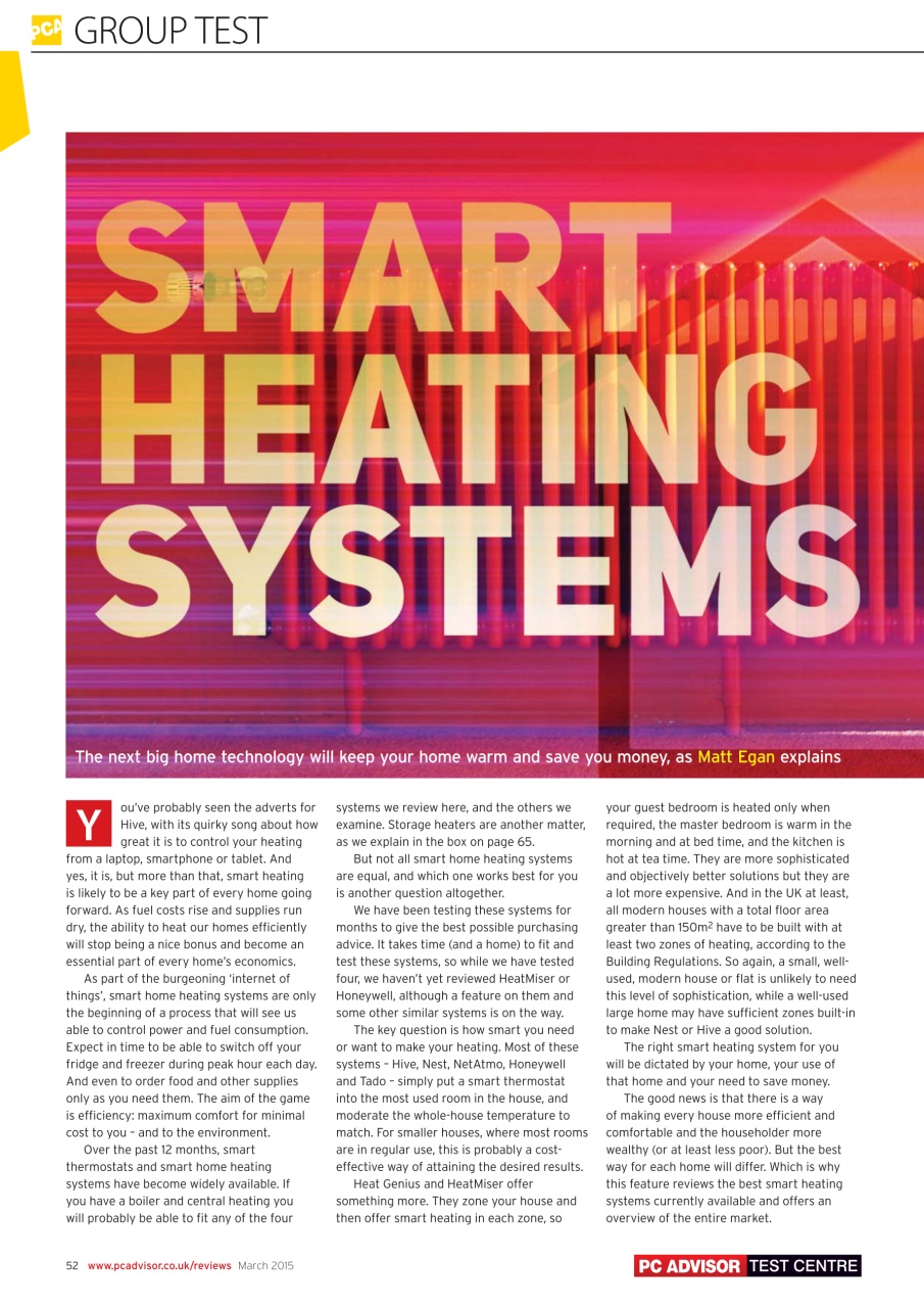 Tech Advisor Preview Pages