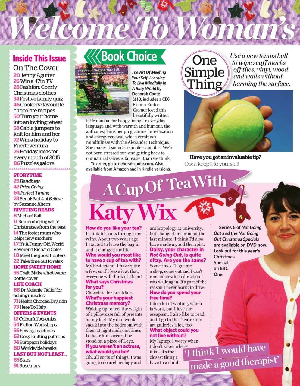 Woman's Weekly Preview Pages