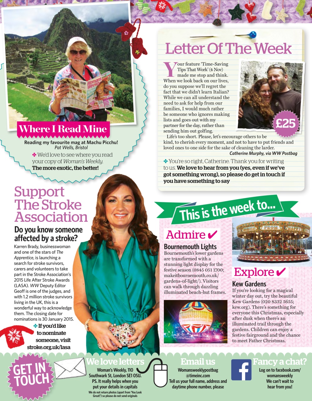 Woman's Weekly Preview Pages