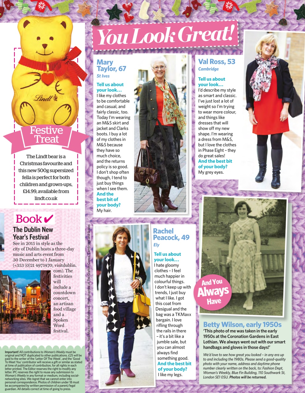 Woman's Weekly Preview Pages