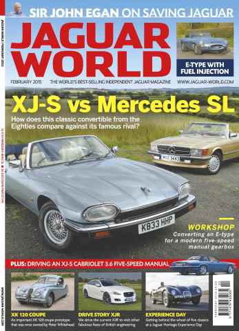 Jaguar World issue No.154 XJ-S vs Mercedes SL