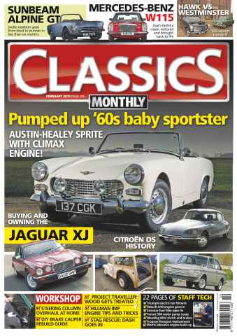 Classics World issue No.225 Pumped up '60s baby sportster