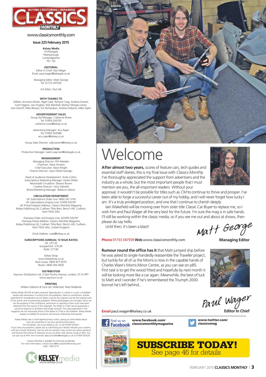 Classics World Preview Pages