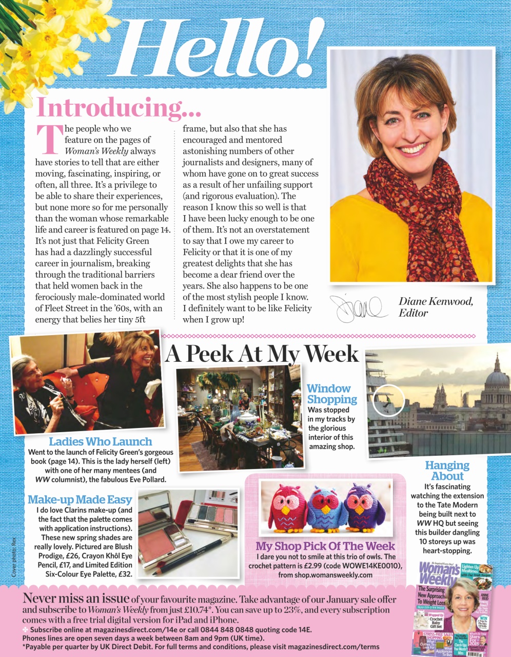 Woman's Weekly Preview Pages