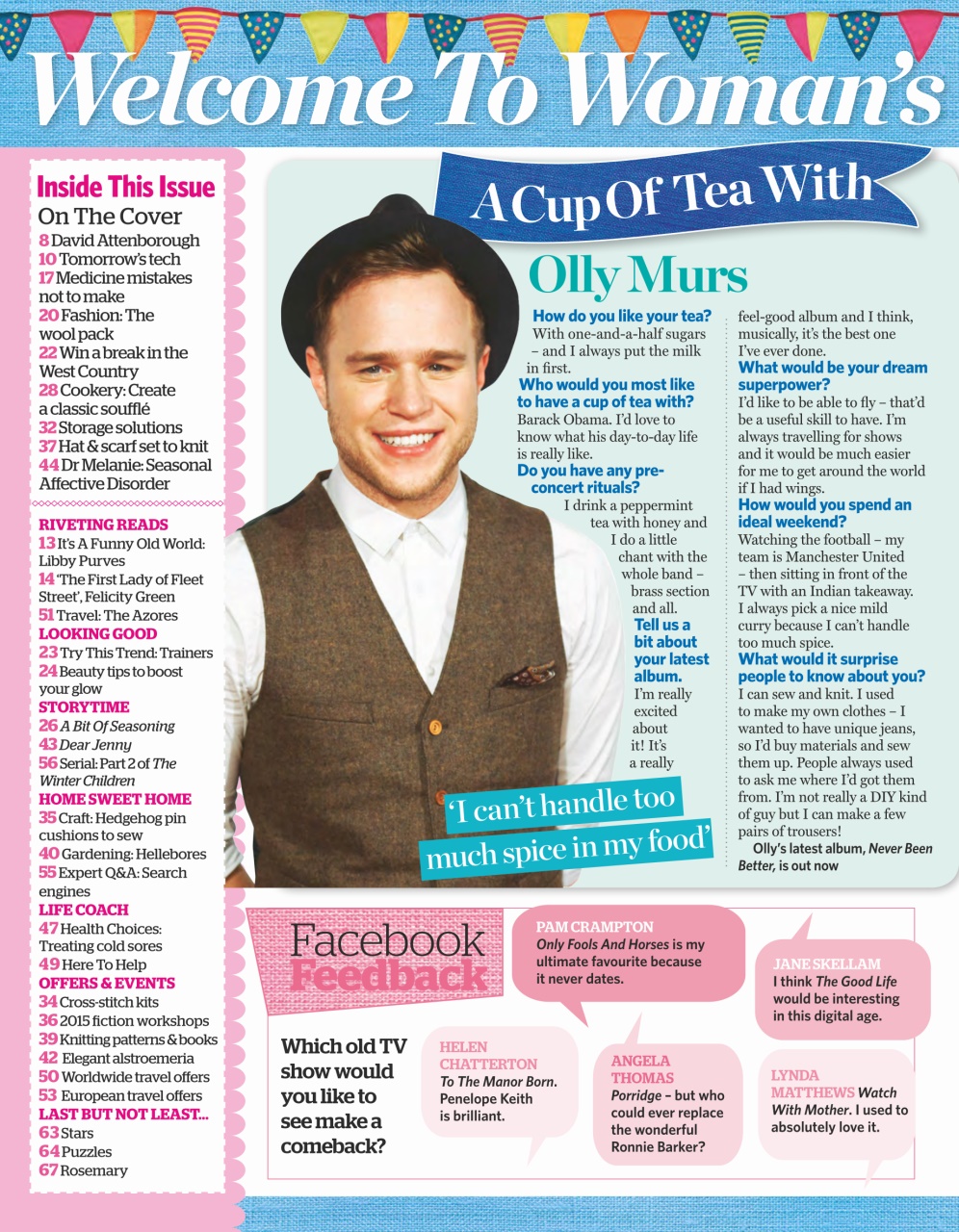 Woman's Weekly Preview Pages