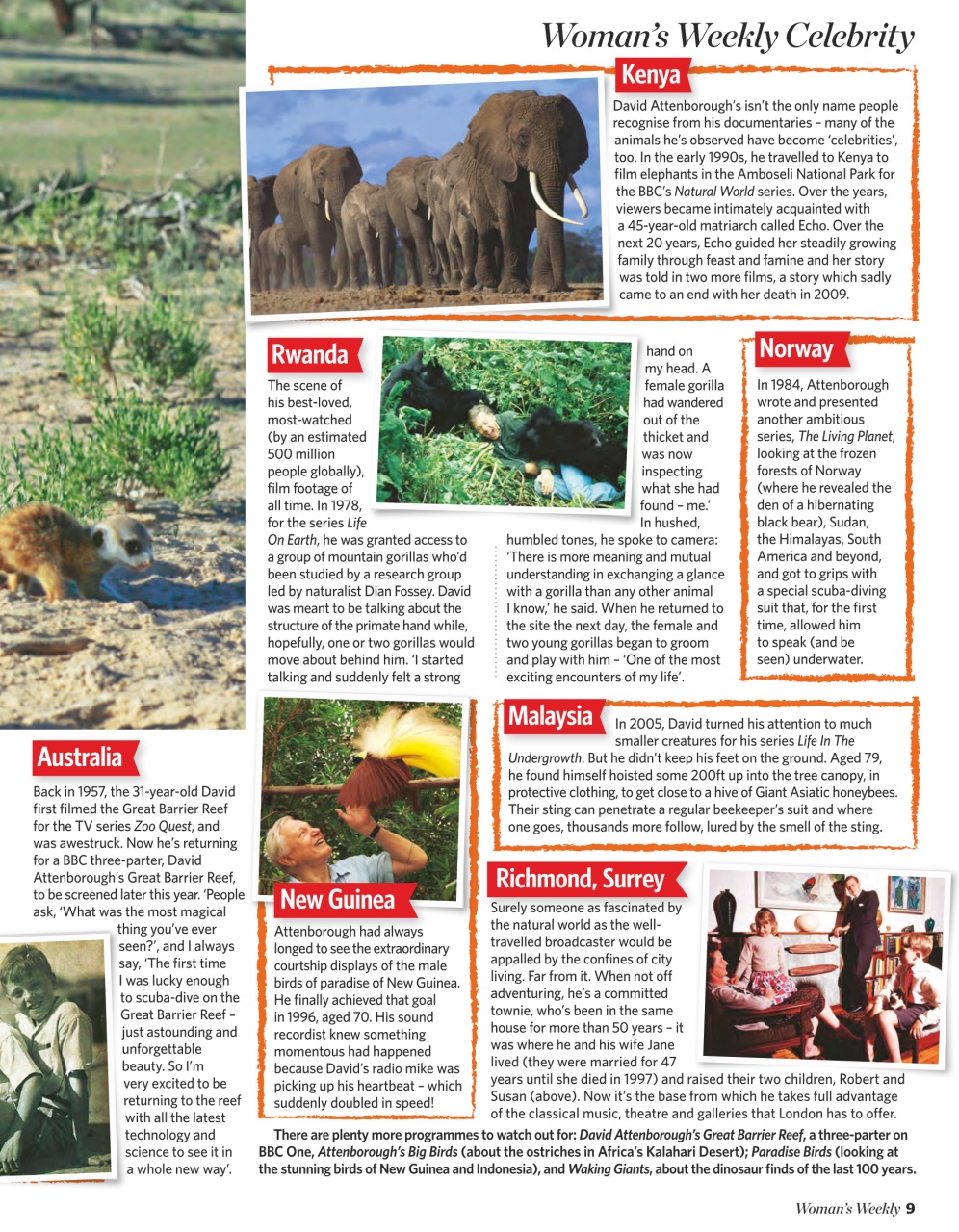 Woman's Weekly Preview Pages