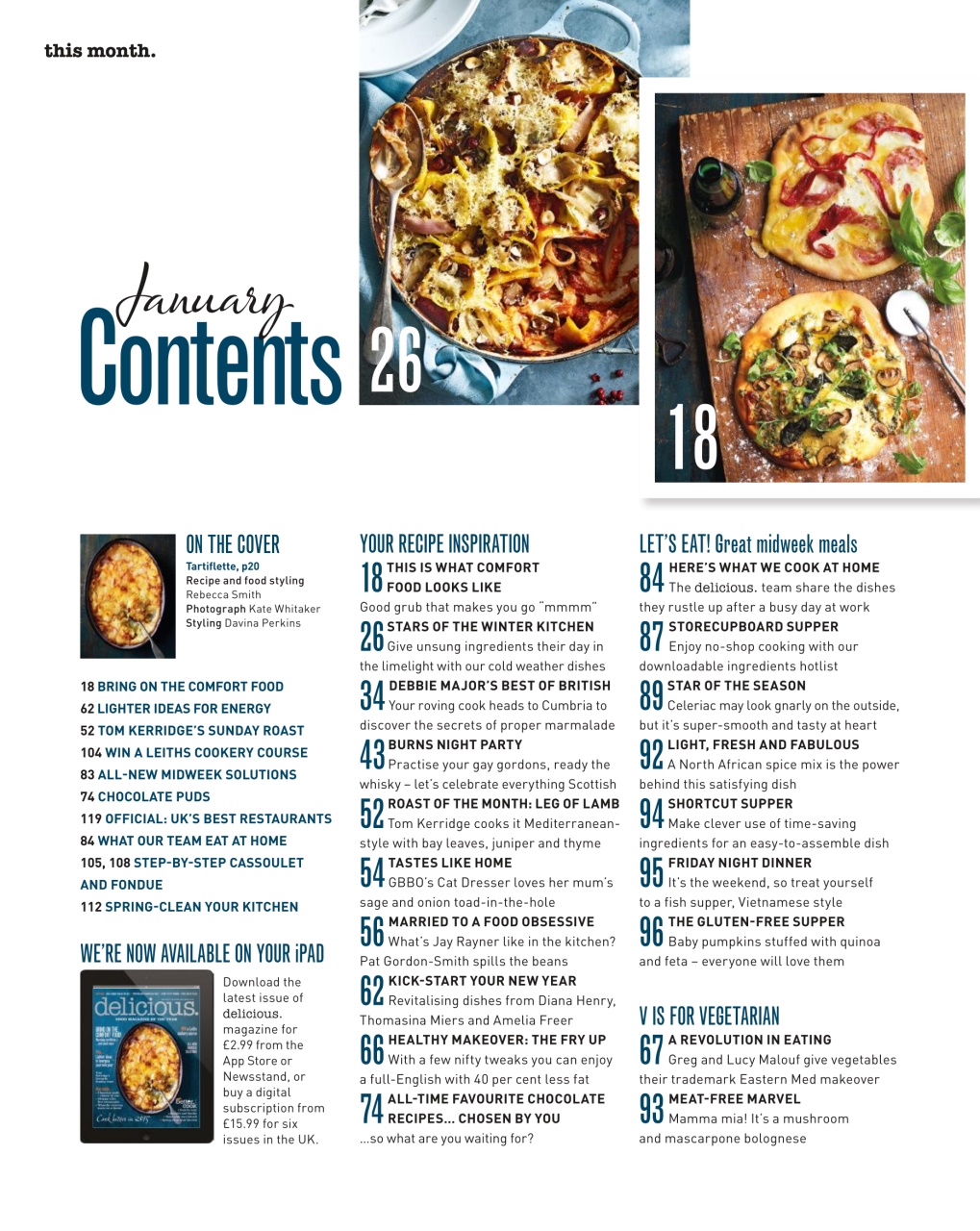 delicious. Magazine Preview Pages