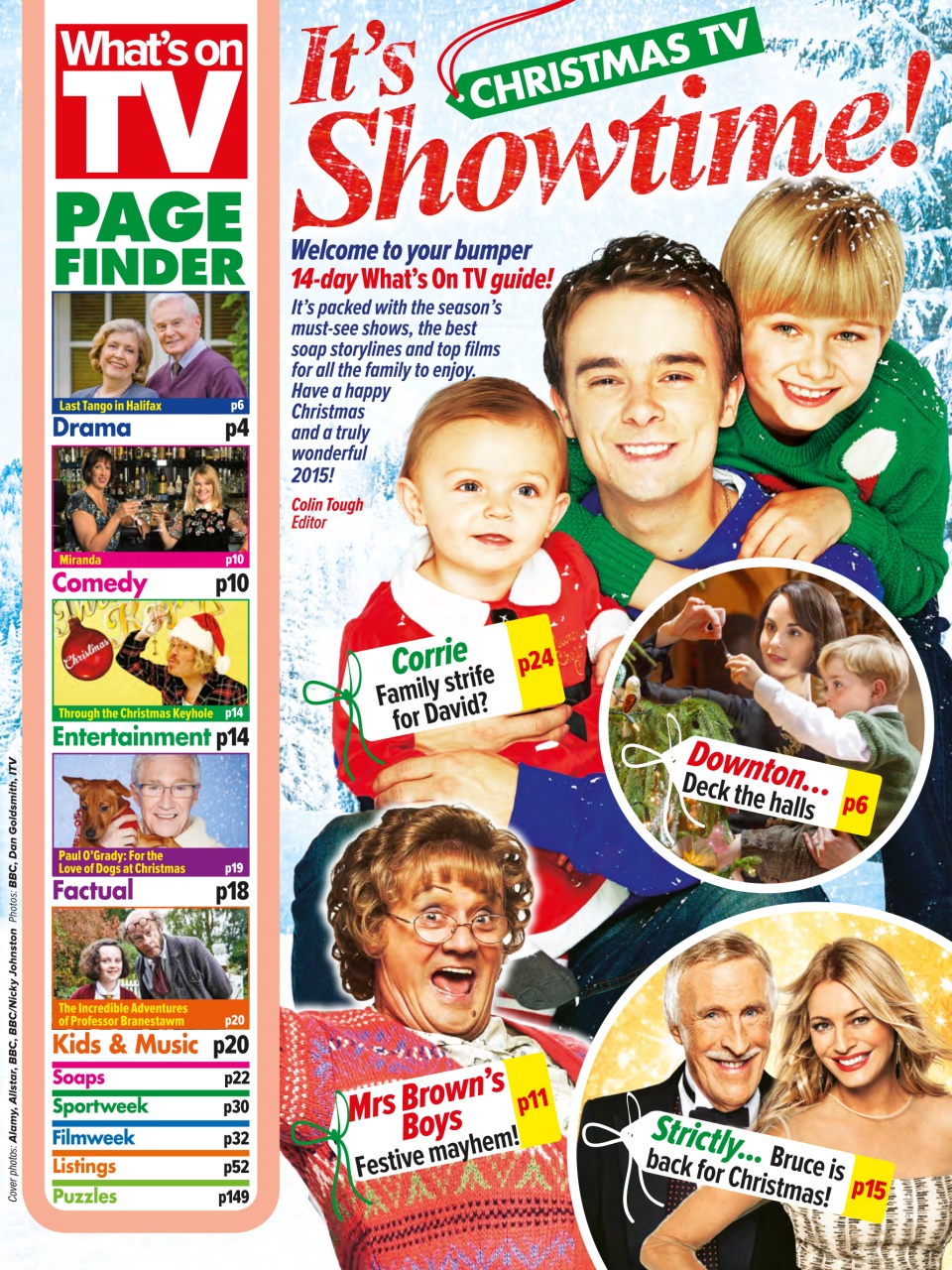 What's on TV Preview Pages