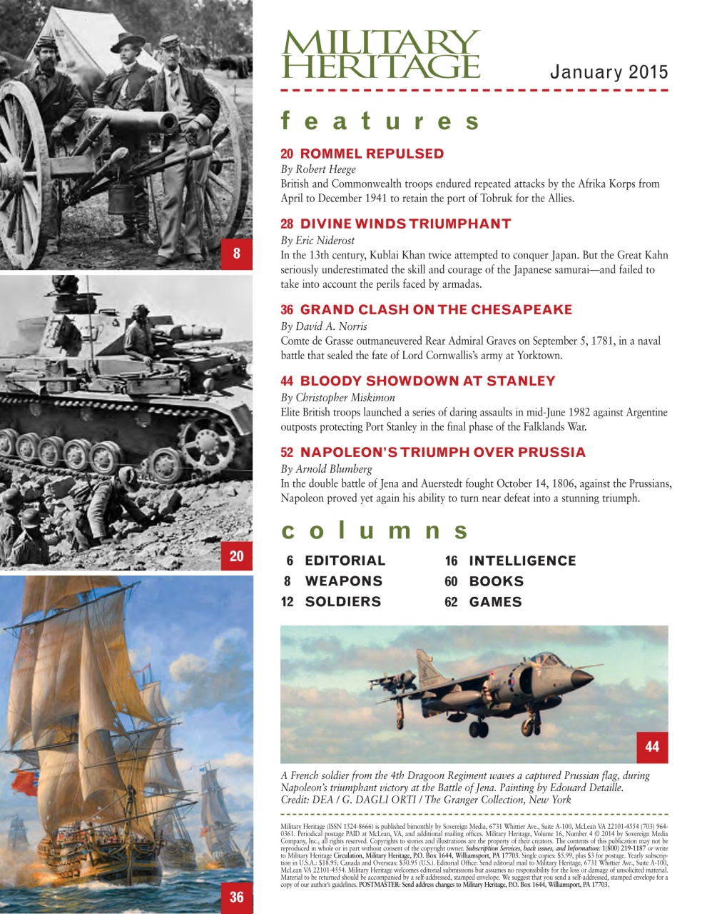 Military Heritage Preview Pages