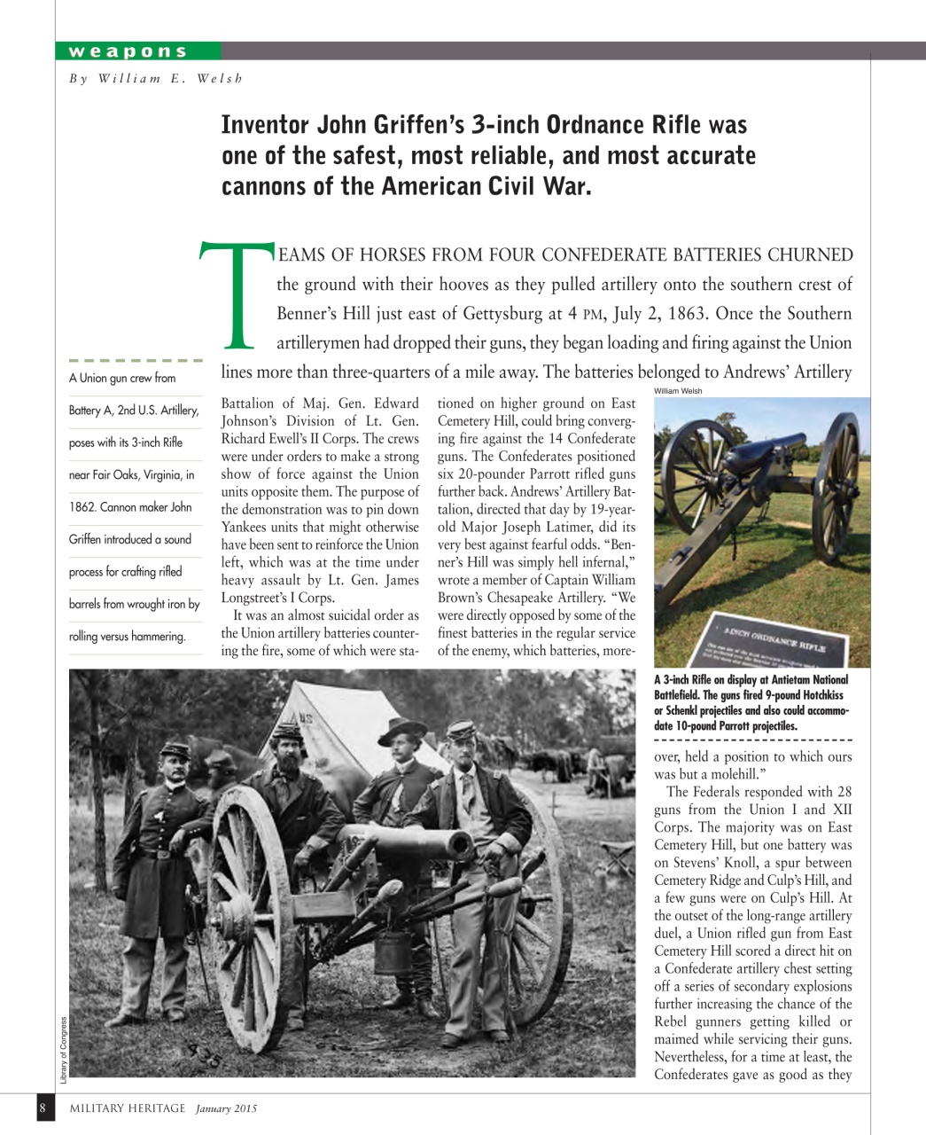 Military Heritage Preview Pages