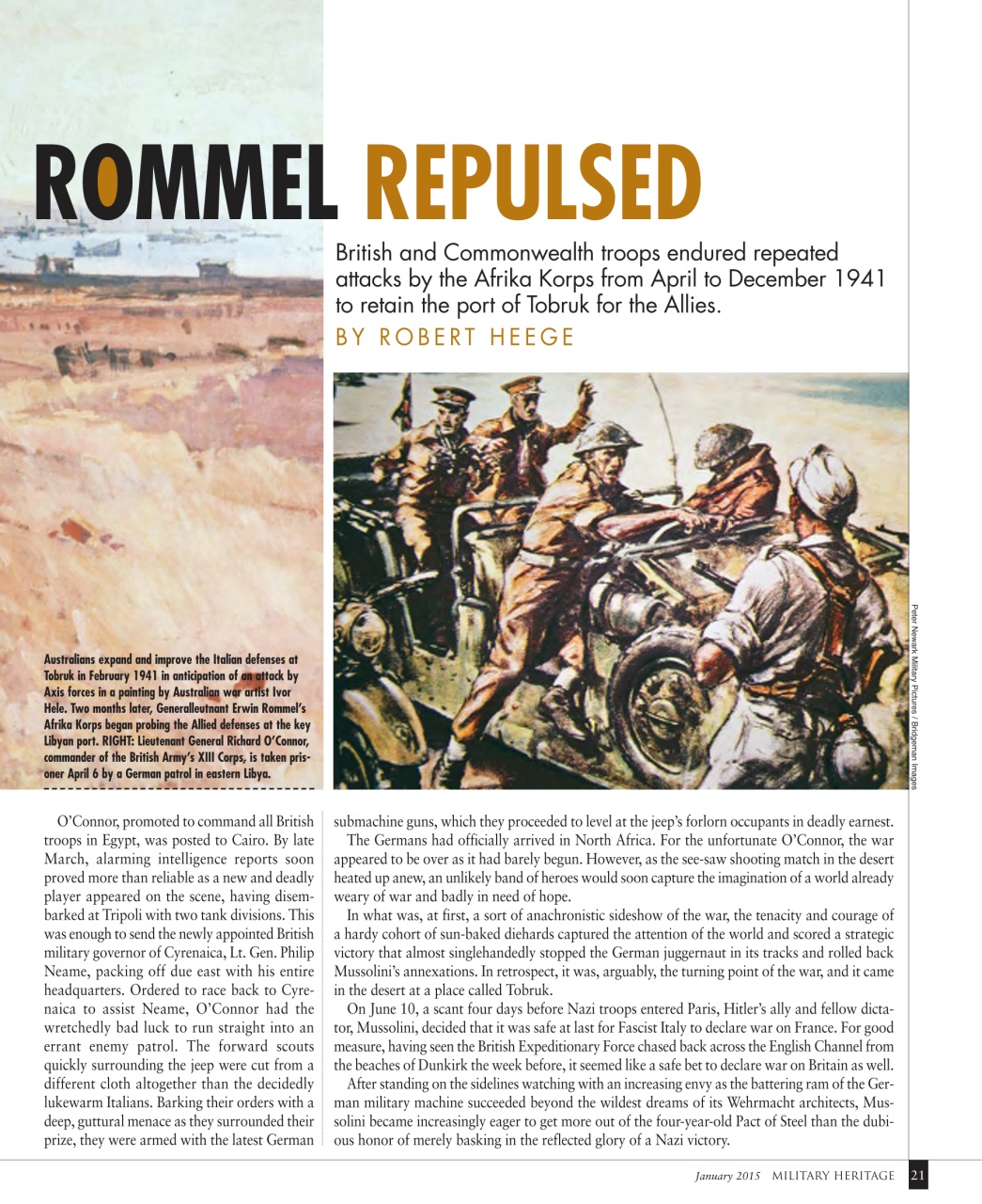 Military Heritage Preview Pages