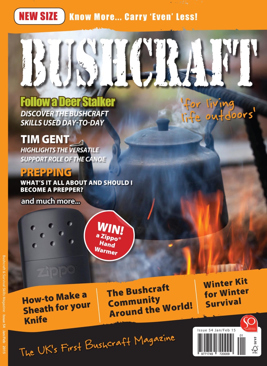 Bushcraft & Survival Skills Magazine Preview Pages