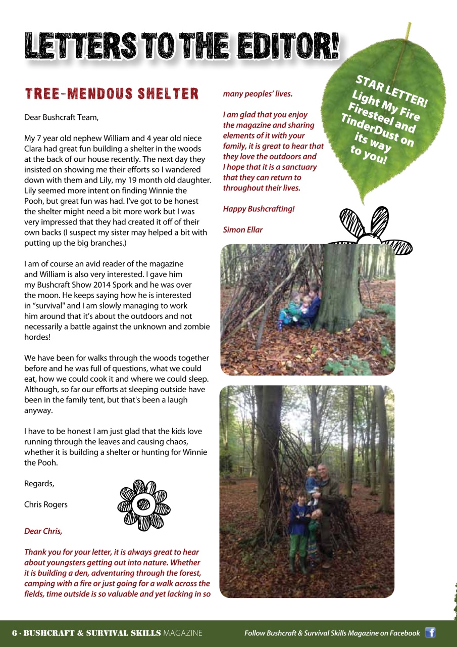 Bushcraft & Survival Skills Magazine Preview Pages