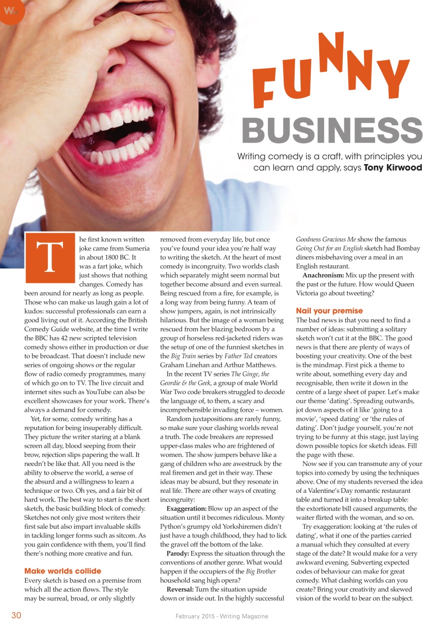 Writing Magazine Preview Pages