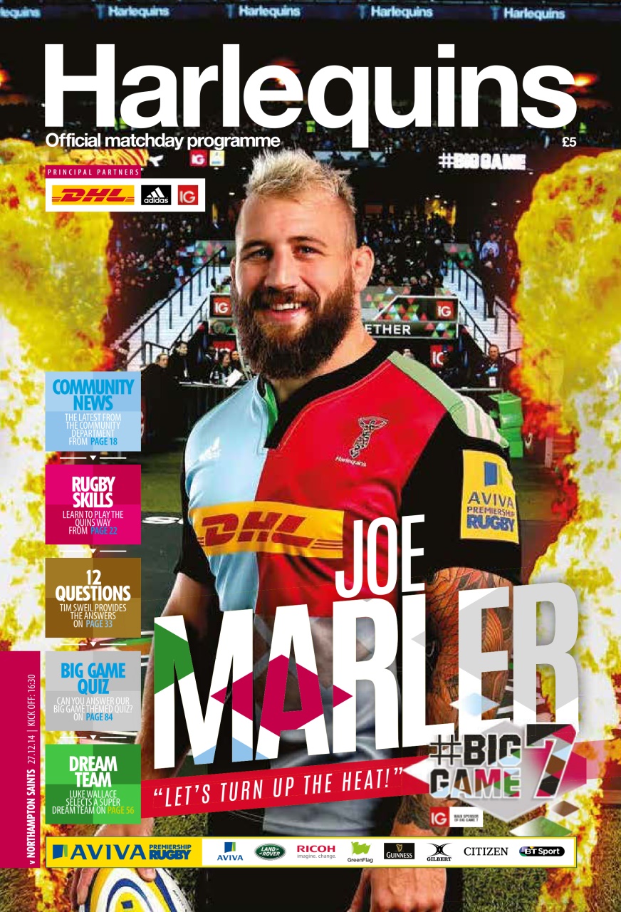 Harlequins Preview Pages