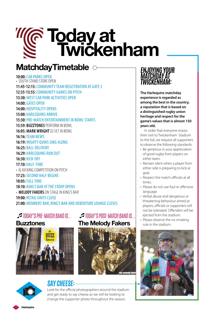 Harlequins Preview Pages