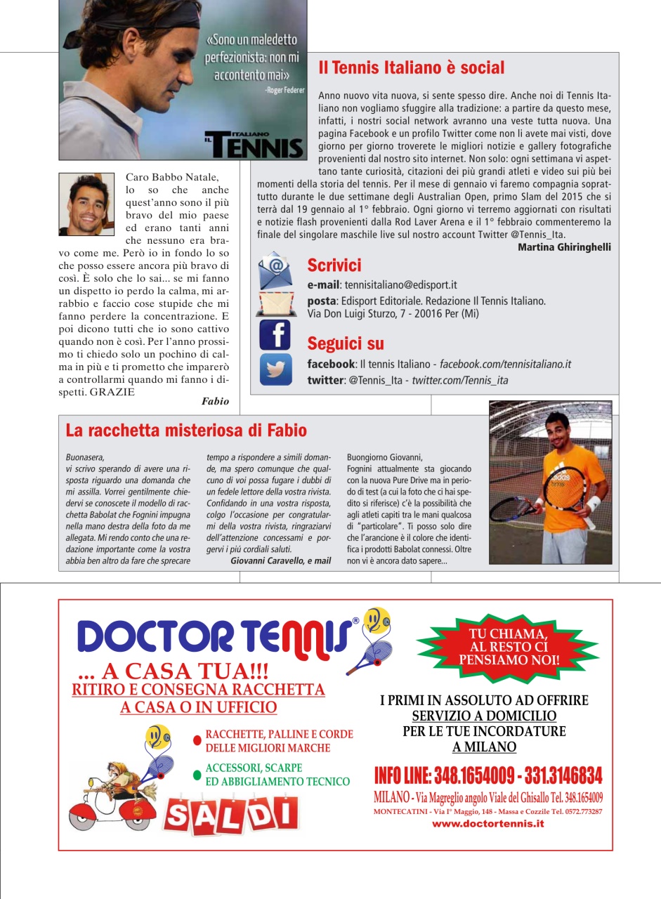 Il Tennis Italiano Preview Pages