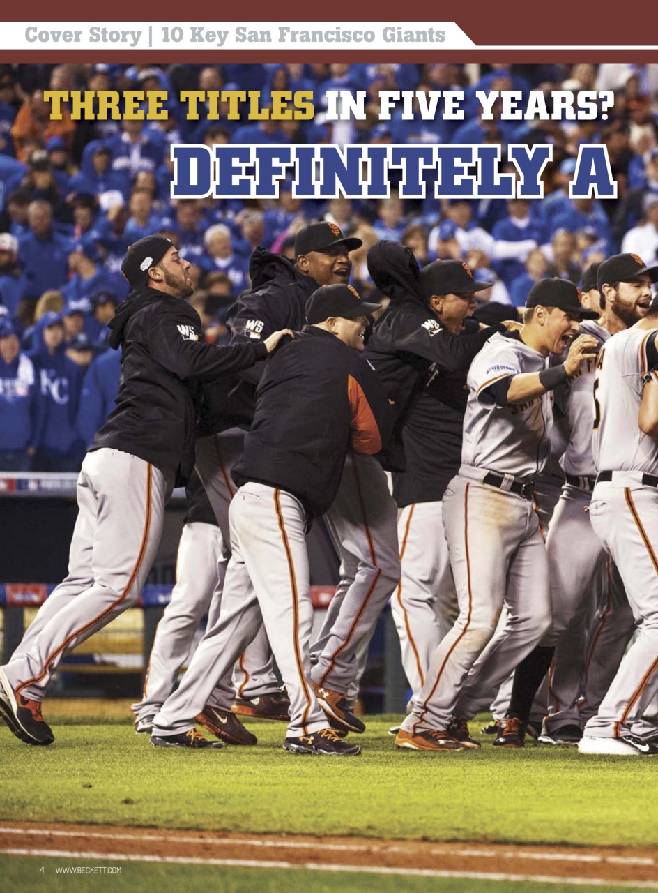 Beckett Baseball Magazine Preview Pages