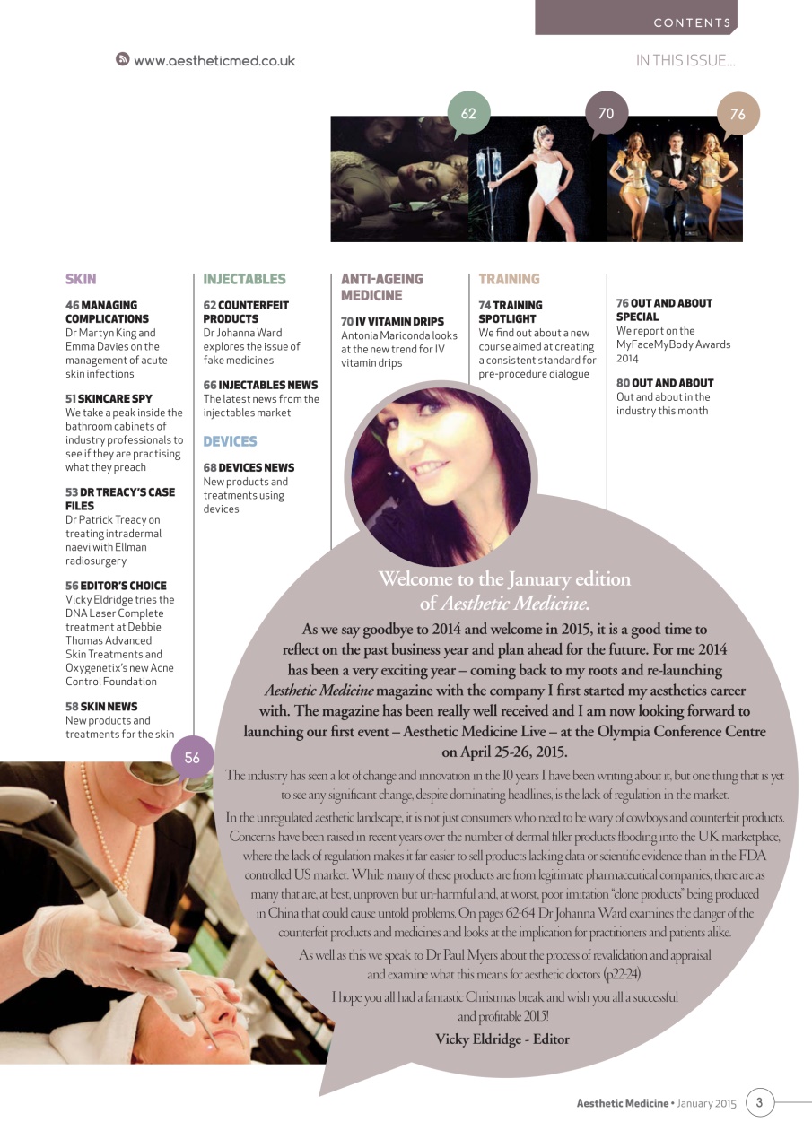 Aesthetic Medicine Preview Pages