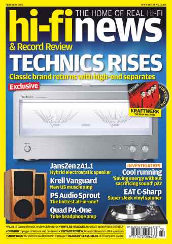 Hi-Fi News issue February 2015