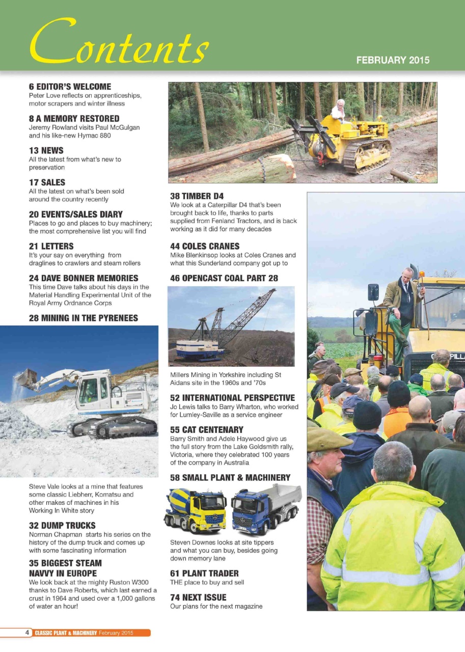 Classic Plant & Machinery Preview Pages