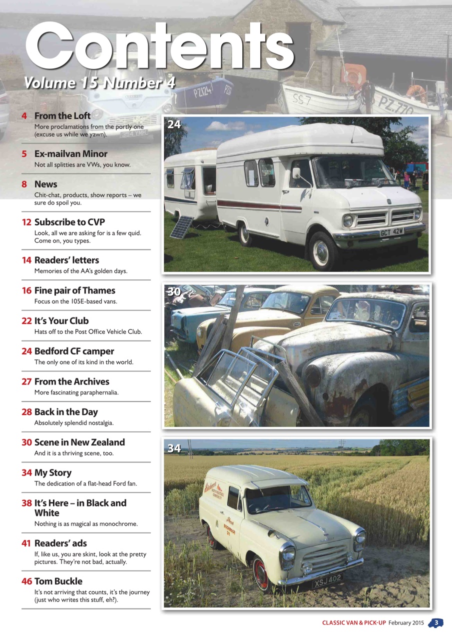 Classic Van & Pick-up Preview Pages