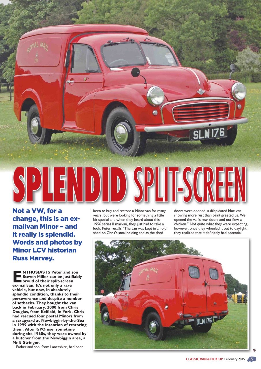 Classic Van & Pick-up Preview Pages