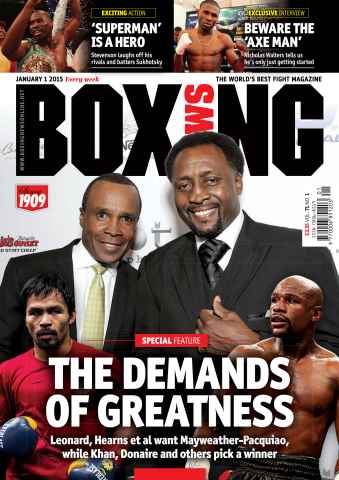 Boxing News issue December 23 2014